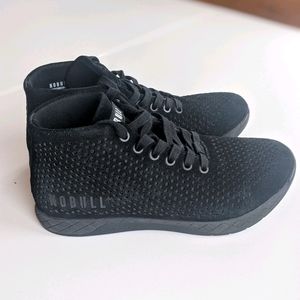 NOBULL HIGH-TOP BLACK SUEDE TRAINER